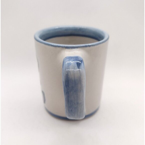 Louisville Pottery Stoneware Childs Bear Mug Handpainted - Picture 2 of 5